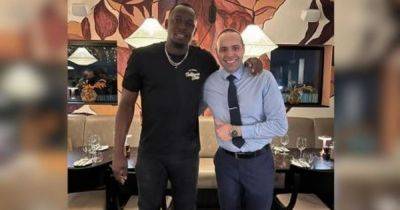Nathan Baxter - Usain Bolt spotted eating at Bolton restaurant with ex-Premier League star - manchestereveningnews.co.uk - Jamaica