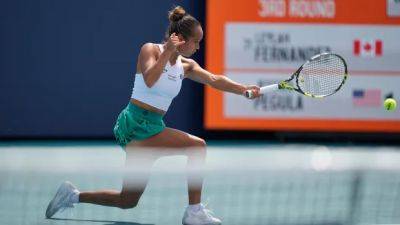 Leylah Fernandez out of Madrid Open in 3rd-round loss to Ons Jabeur