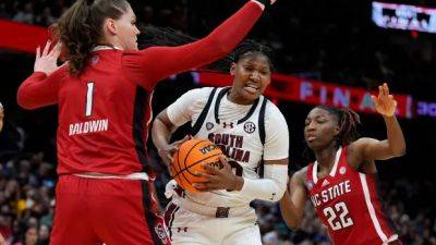 Kamilla Cardoso's double-double helps South Carolina past NC State en route to title game