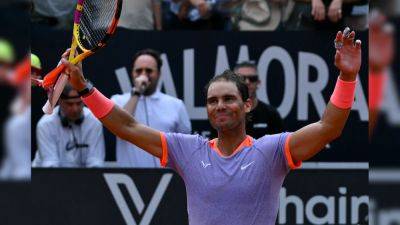 Rafael Nadal - Roland Garros - Hubert Hurkacz - Holger Rune - Rafael Nadal Wants To Lose Fear Factor After Winning Rome Opener - sports.ndtv.com - France - Belgium - Italy