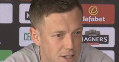 Callum McGregor responds to Celtic trophy haul claim by Todd Cantwell as Rangers star swatted away