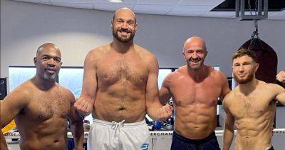 Meet Tyson Fury's backroom team – including personal stylist and professional comedian