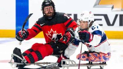 Canada set to clash with rival U.S. for gold at Para hockey world championship in Calgary - cbc.ca - Usa - Canada - China - Czech Republic