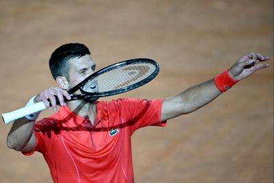 Djokovic ‘fine’ after bottle strike drama at Rome Open