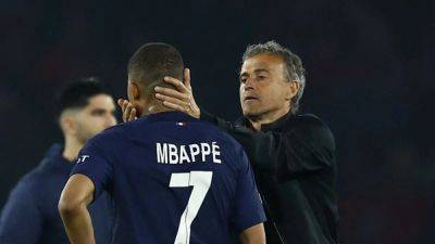 Paris St Germain - Luis Enrique - Enrique is proud of Mbappe, understands decision to leave PSG - channelnewsasia.com - France