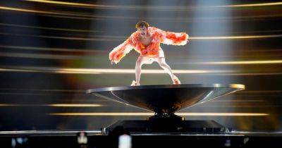 What time does the Eurovision Song Contest 2024 finish?