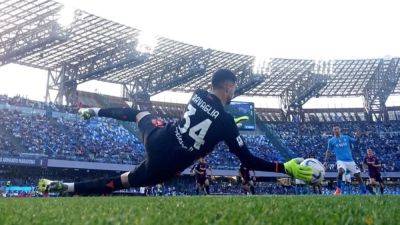 Remo Freuler - Matteo Politano - Champions League-chasing Bologna earn 2-0 win at Napoli - channelnewsasia.com