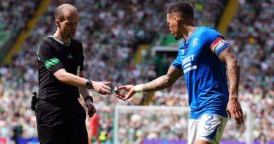 James Tavernier - Willie Collum - Rangers demand Celtic action after James Tavernier targeted by missiles and 'lucky' to avoid injury - dailyrecord.co.uk - Scotland