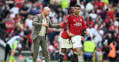 Declan Rice - Scott Mactominay - Gabriel Martinelli - Diogo Dalot - Leandro Trossard - Bay - Manchester United player ratings as Amad shines but Casemiro dire vs Arsenal - manchestereveningnews.co.uk - Belgium - county White