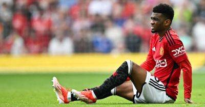Thomas Partey - Leandro Trossard - Amad issues Manchester United injury update after being substituted vs Arsenal - manchestereveningnews.co.uk - Instagram