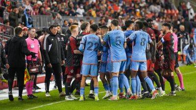 Brawl breaks out between MLS' Toronto FC and NYCFC following match in wild scene - foxnews.com - New York - county Union