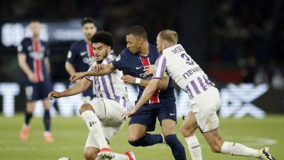 Paris St Germain - Kylian Mbappe - Luis Enrique - Toulouse spoil PSG league title party with surprise 3-1 win - channelnewsasia.com - Monaco