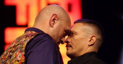 Tyson Fury - John Fury - Tyson Fury vs Oleksandr Usyk press conference and weigh-in times confirmed ahead of huge fight - manchestereveningnews.co.uk - Britain - Saudi Arabia
