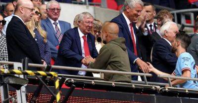 Pep Guardiola puzzled by Sir Alex Ferguson’s ‘squeaky bum time’ phrase