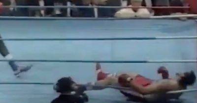 Tyson Fury's dad John brutally knocked out in throwback footage from 'fighting man's' career
