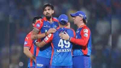 Marcus Stoinis - Quinton De-Kock - Ishant Sharma - Tristan Stubbs - Abishek Porel, Tristan Stubbs And Bowlers Keep DC's Playoff Hopes Alive With Win vs LSG - sports.ndtv.com