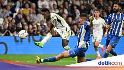 Madrid Vs Alaves: Vinicius 2 Gol, Los Blancos Menang Telak 5-0