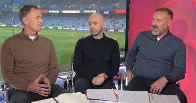 Kris Boyd drops Rangers 'Treble is ON' quip and Celtic hero Chris Sutton can't stop laughing