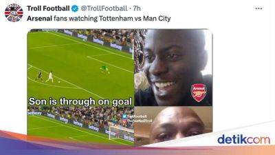 Meme Tottenham Keok, Arsenal Diolok-olok