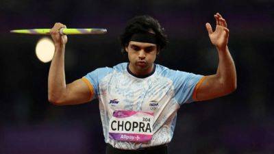Neeraj Chopra - India's Chopra picks up javelin gold in home appearance - channelnewsasia.com - Finland - Czech Republic - India
