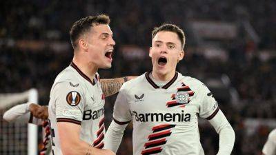 Tammy Abraham - Leonardo Spinazzola - Florian Wirtz - Alex Grimaldo - Leverkusen earn 2-0 victory at Roma in semis first leg - channelnewsasia.com - Germany