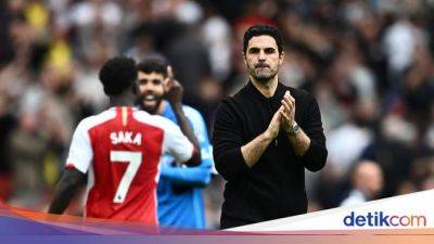 Mikel Arteta - Declan Rice - Leandro Trossard - Liga Inggris - Arteta: Arsenal Cuma Bisa Terus Menang Sambil Berdoa - sport.detik.com