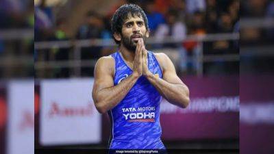 Paris Olympics - Bajrang Punia - Wrestler Bajrang Punia Suspended By National Anti Doping Body: Report - sports.ndtv.com - India