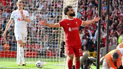 Salah back to form as Liverpool enjoy slapdash victory over Spurs