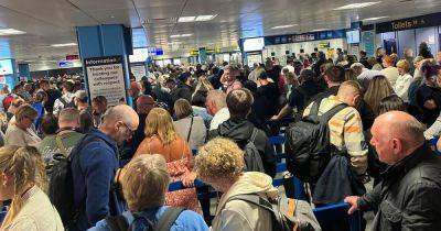 Border Force gates back online after outage causes 'crazy' queues at Manchester Airport