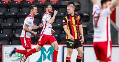 Rhys Maccabe - Gabby Macgill - Airdrie 2 Partick Thistle 2: New Broomfield for thrills as Diamonds boss hails character in dramatic first leg - dailyrecord.co.uk