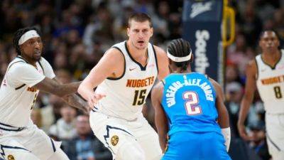 Nuggets' Jokic runs away with 3rd MVP, Canada's Gilgeous-Alexander finishes 2nd