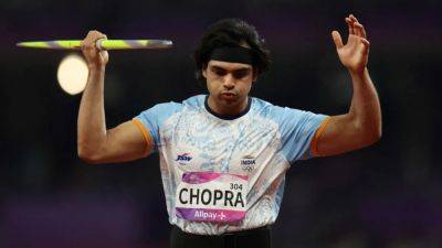 Neeraj Chopra - India's Chopra says belief key to success in Paris Games - channelnewsasia.com - India - state Oregon