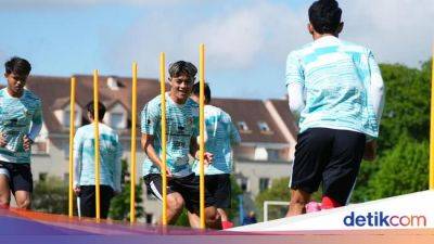 Intip Latihan Timnas Indonesia U-23 Jelang Laga Kontra Guinea