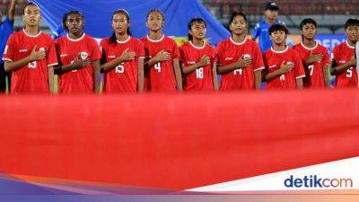 Asia Di-Piala - Piala Asia U-17 Wanita: Indonesia Dikalahkan Korea Selatan 0-12 - sport.detik.com