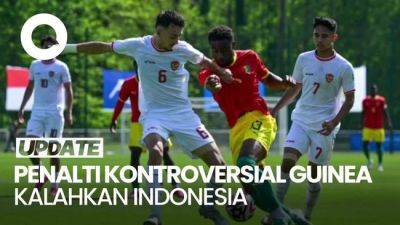 Indonesia Gagal ke Olimpiade Setelah Kalah Lawan Guinea - sport.detik.com - Indonesia - Guinea