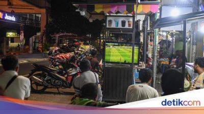 Deg-degan Nobar Timnas Indonesia U-23 Lawan Guinea