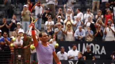 Nadal battles past Bergs in Italian Open first round